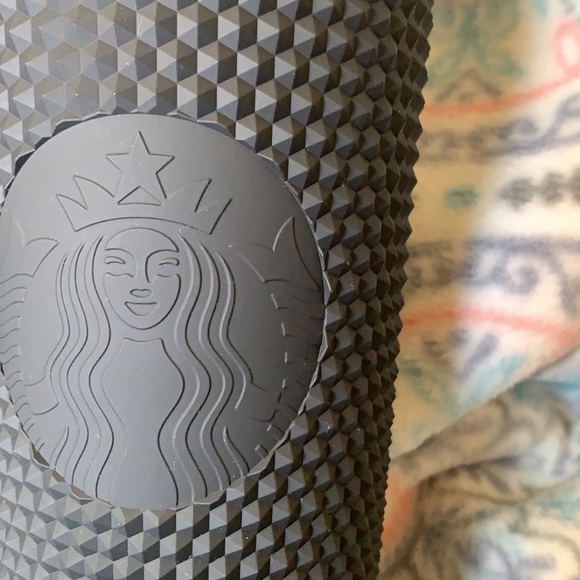 Starbucks Matte black studded Venti cold cup. Starbucks flat black studded cup - Picture 9 of 12